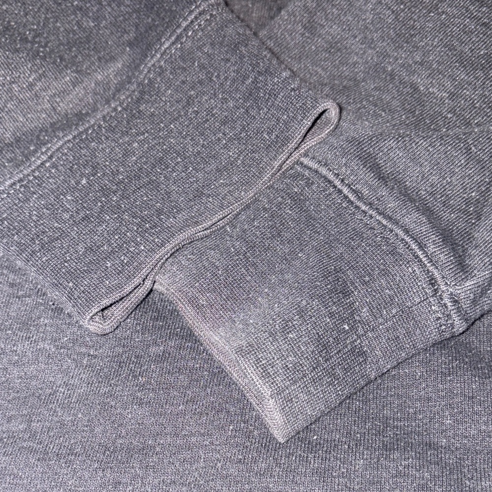 Marmot Men's Charcoal Hoodie with Logo drawstring with front pocket size large - Picture 4 of 5